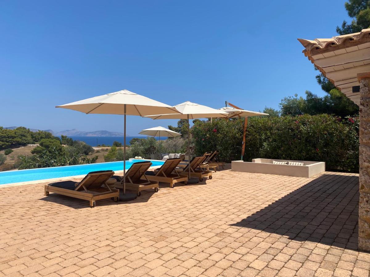 Big Blue Villa Porto Heli Bagian luar foto