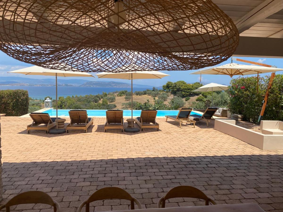 Big Blue Villa Porto Heli Bagian luar foto