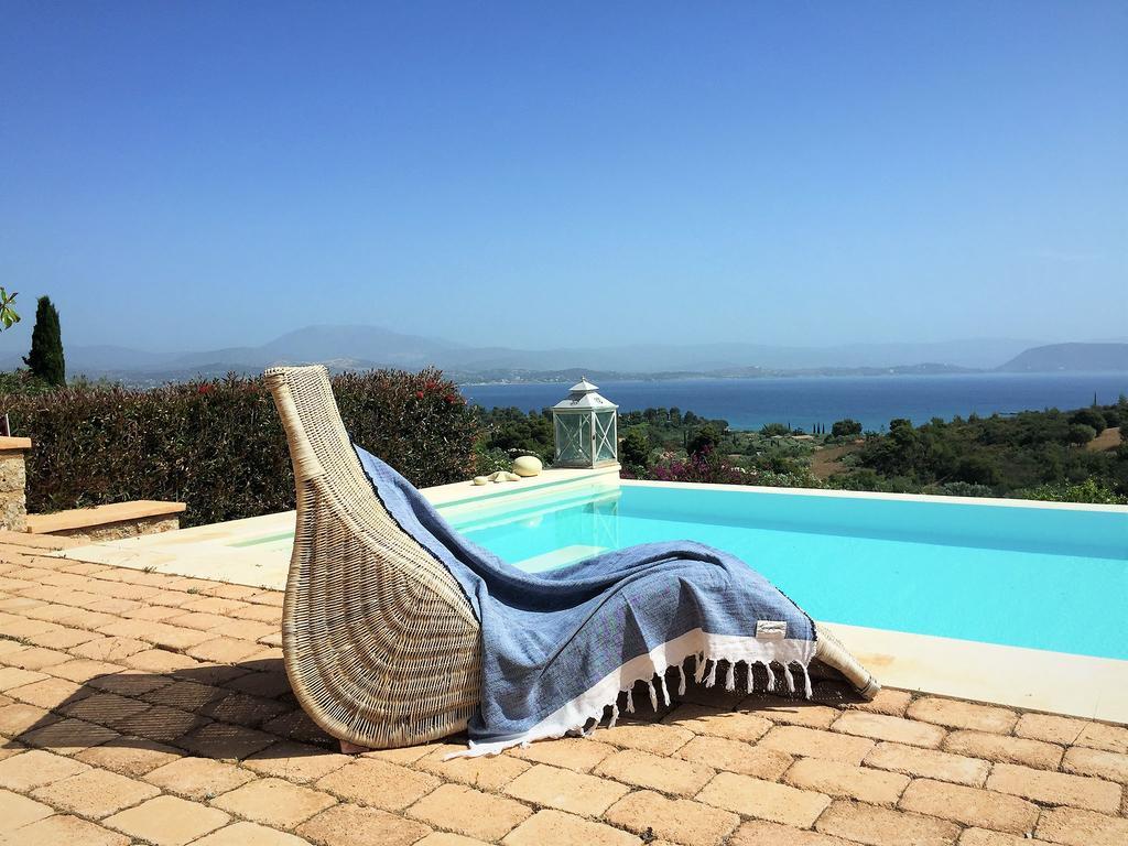Big Blue Villa Porto Heli Bagian luar foto
